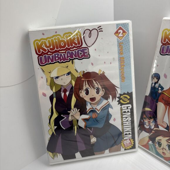 Lot of 2 Kujibiki Unbalance New DVD  Vol 2 3 Japanese Anime - Sealed New - Picture 2 of 10